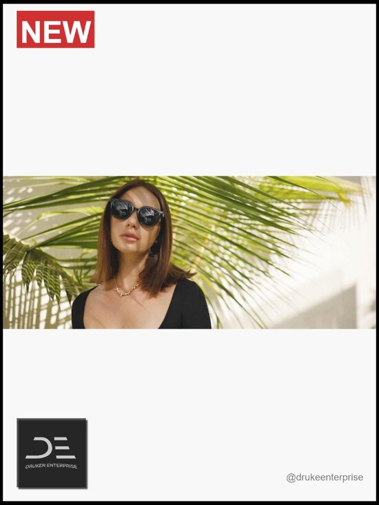 Cat Eye Round Polarized Sunglasses UV Protection Sun main image 5